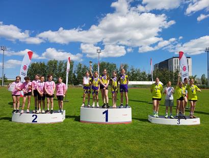 Dublet Szkoły Podstawowej nr 27 w trójboju lekkoatletycnzym